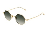 Lunettes de soleil Gucci GG1814S001-GOLD-GOLD-GREY41 - GG1814S001-GOLD-GOLD-GREY41